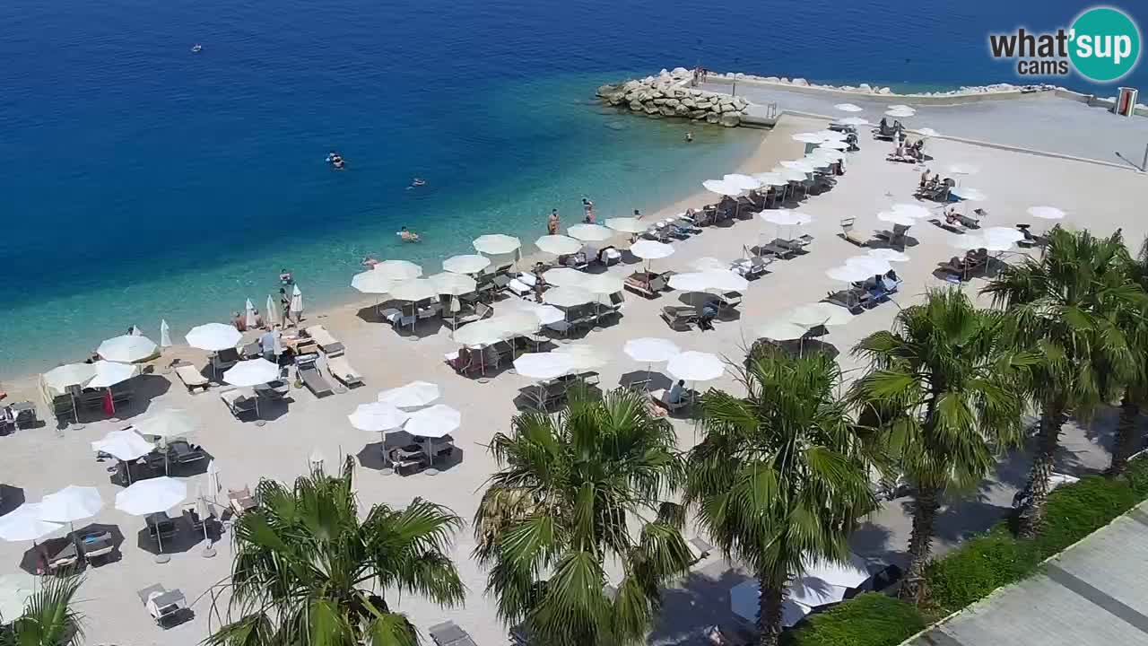 Live webcam Podgora beach – Dalmatia – Croatia