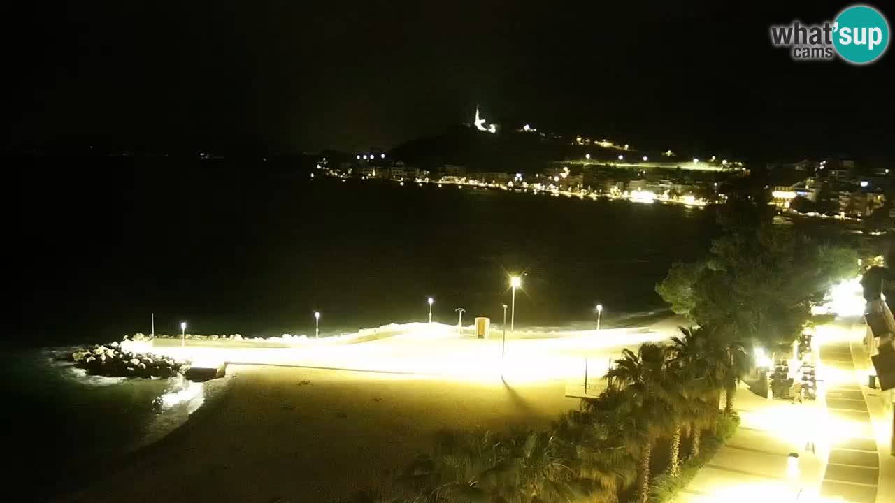 Live webcam Podgora beach – Dalmatia – Croatia