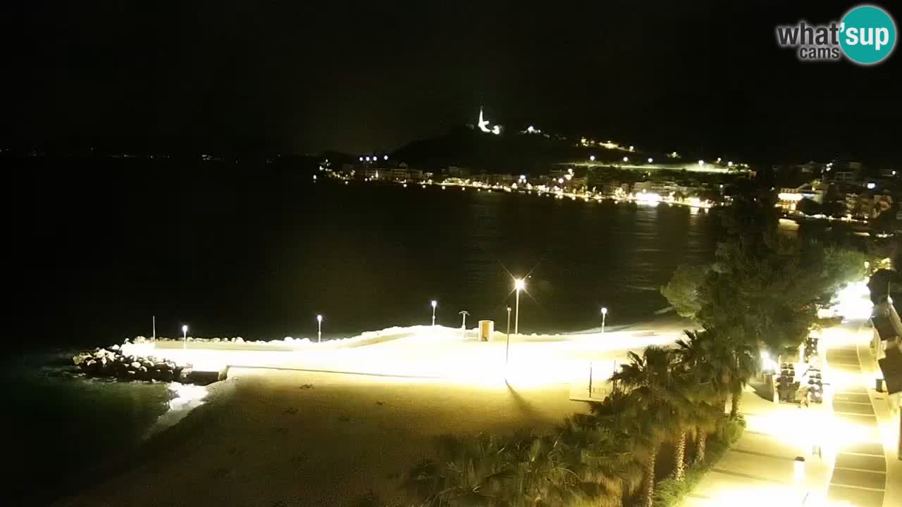 Plage in Podgora