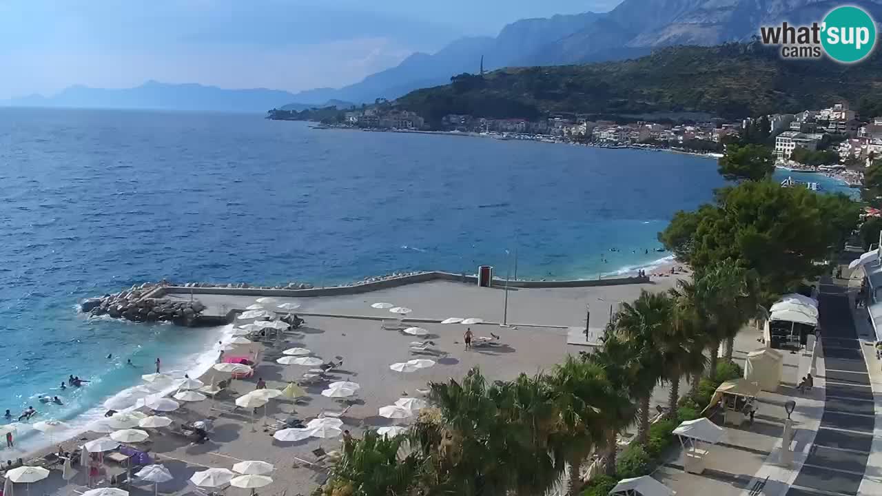 Live webcam Podgora beach – Dalmatia – Croatia