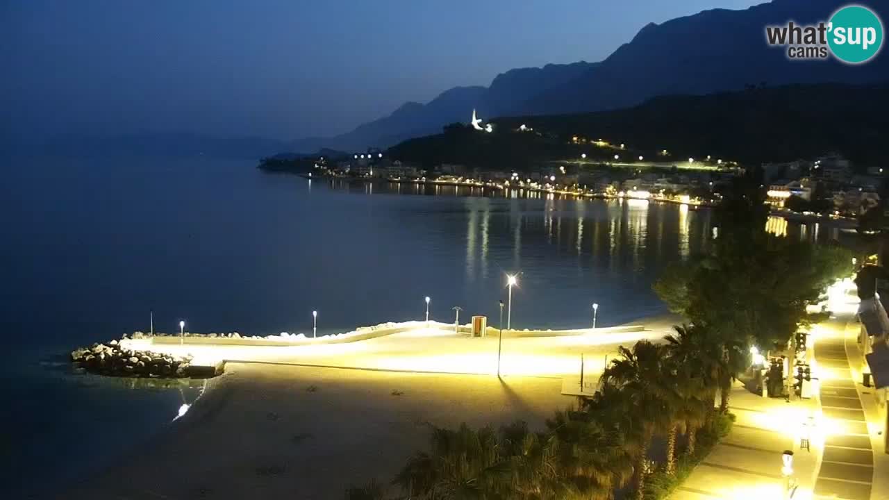 Plage in Podgora