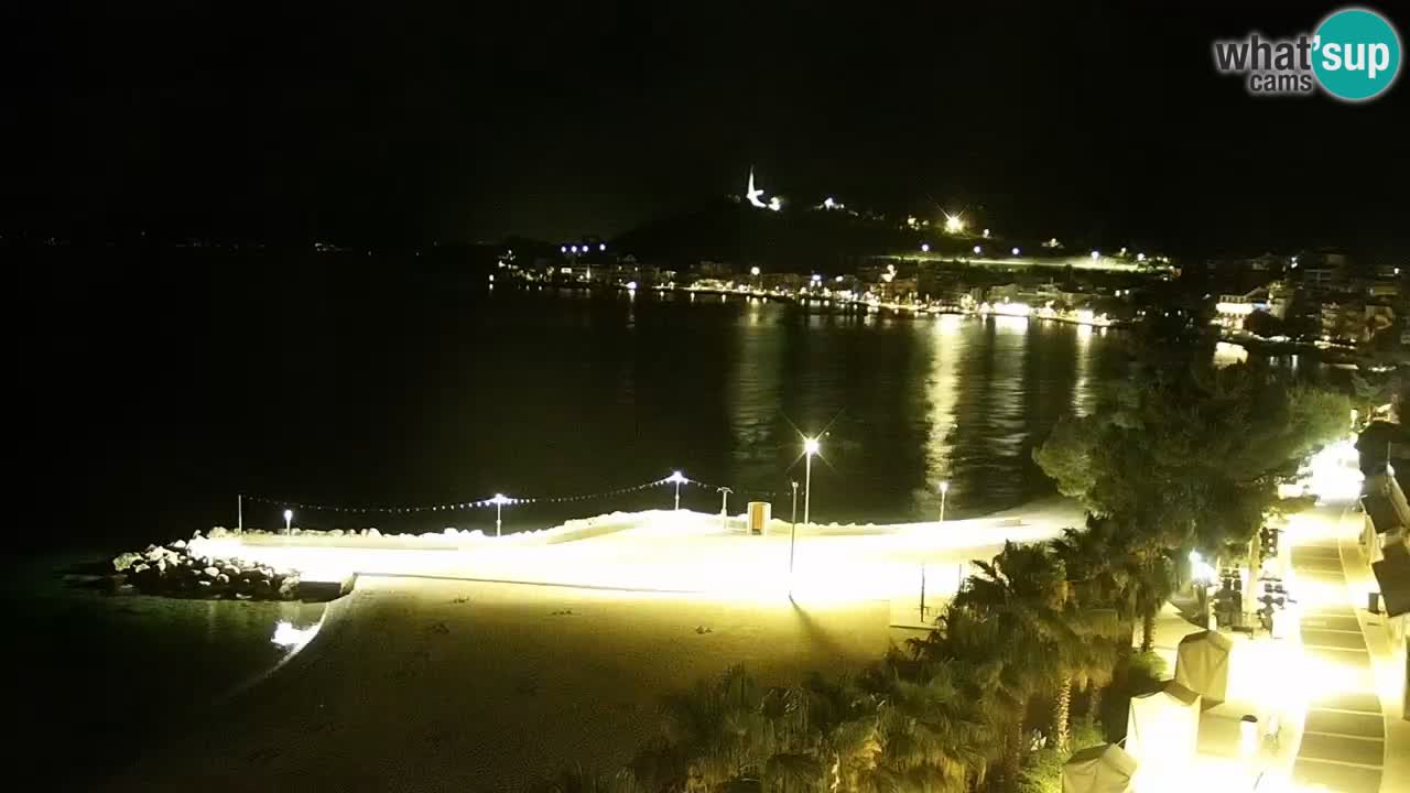Live webcam Podgora beach – Dalmatia – Croatia