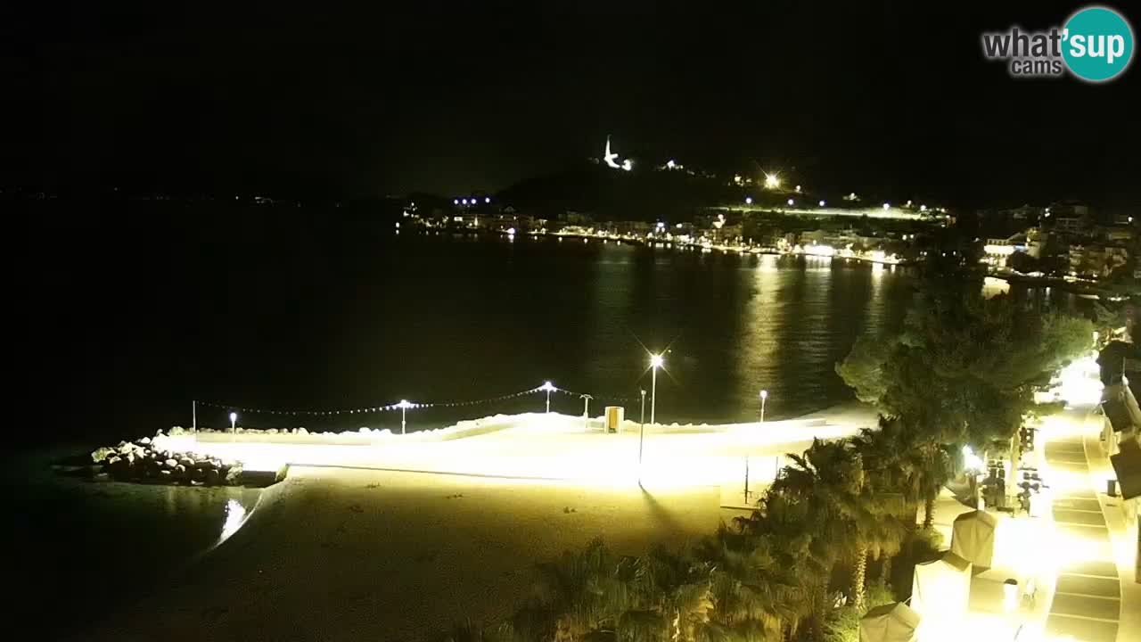 Live webcam Podgora beach – Dalmatia – Croatia