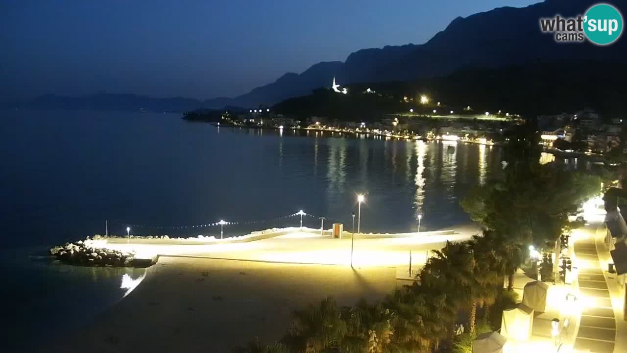 Plage in Podgora