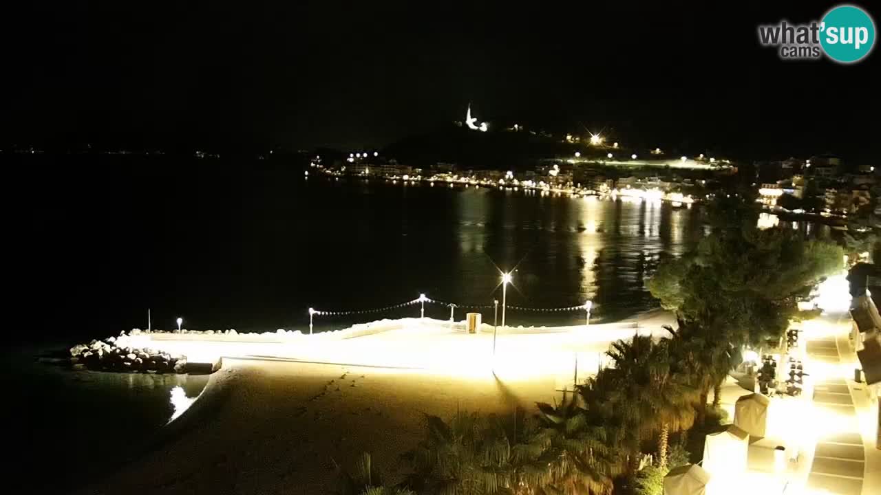 Live webcam Podgora beach – Dalmatia – Croatia