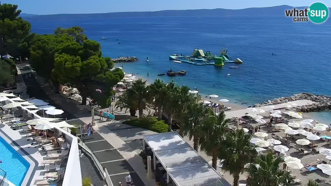 Live webcam Podgora beach – Dalmatia – Croatia