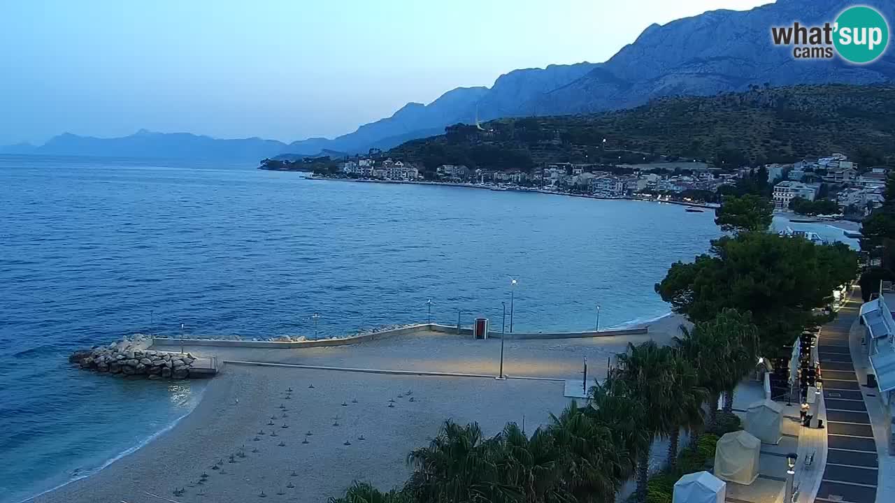 Live webcam Podgora beach – Dalmatia – Croatia