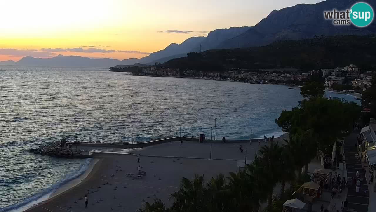 Live webcam Podgora beach – Dalmatia – Croatia