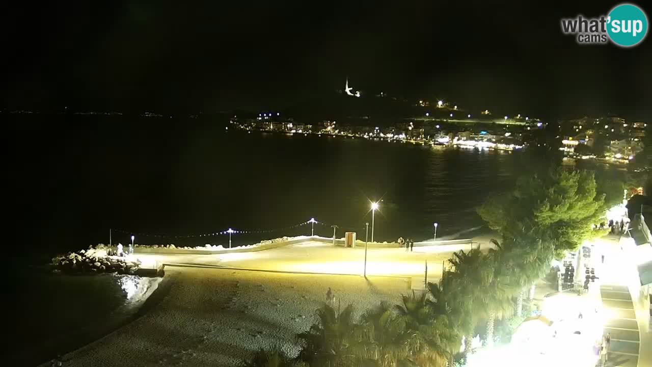 Live webcam Podgora beach – Dalmatia – Croatia