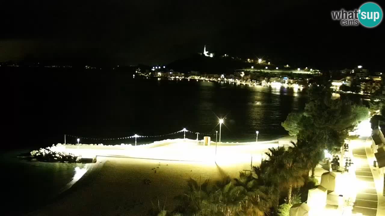 Live webcam Podgora beach – Dalmatia – Croatia