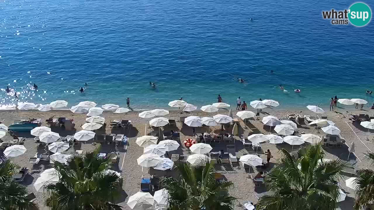 Live webcam Podgora beach – Dalmatia – Croatia