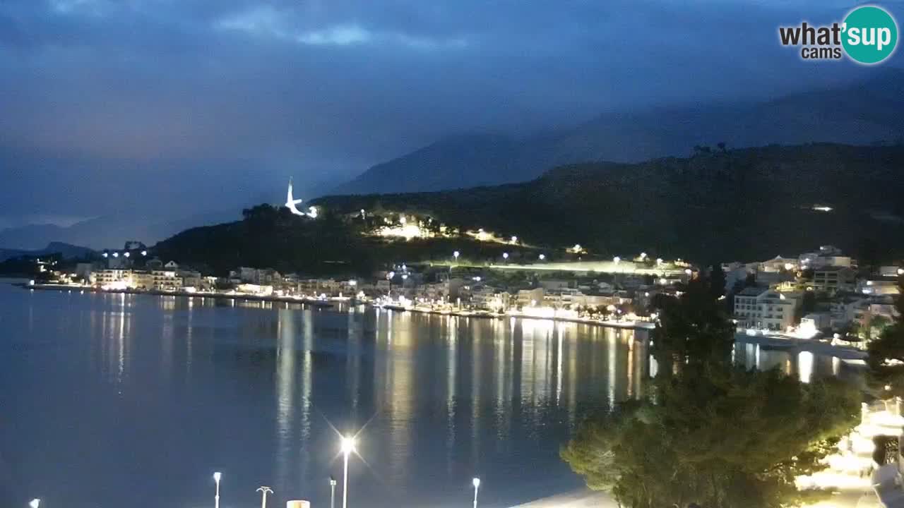 Live webcam Podgora beach – Dalmatia – Croatia