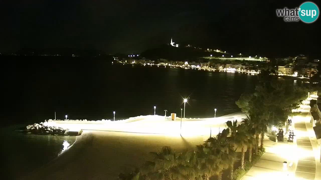 Plage in Podgora