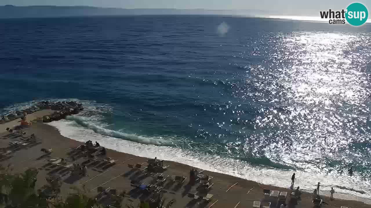 Live webcam Podgora beach – Dalmatia – Croatia