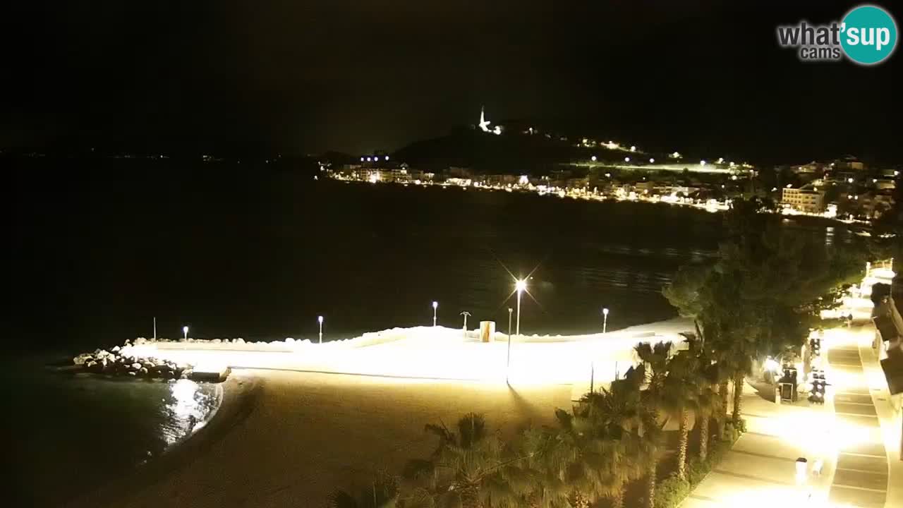 Plage in Podgora