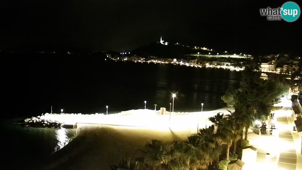 Live webcam Podgora beach – Dalmatia – Croatia