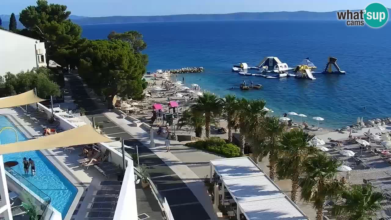 Live webcam Podgora beach – Dalmatia – Croatia