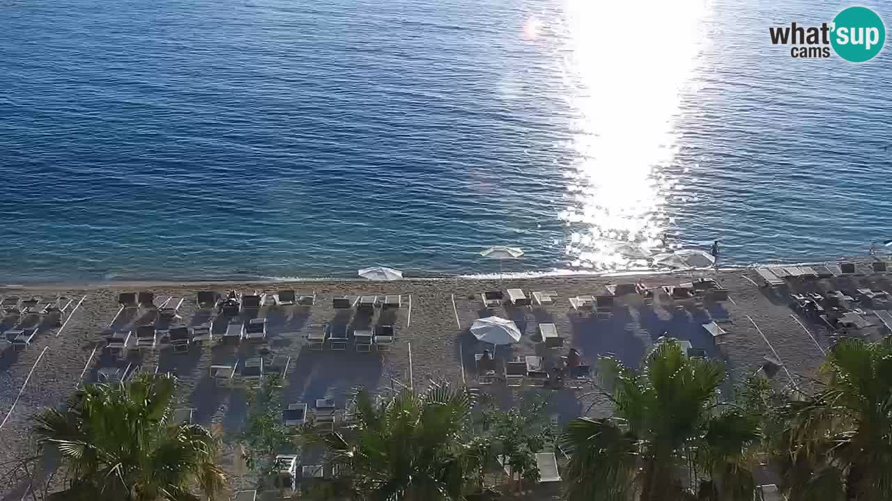 Live webcam Podgora beach – Dalmatia – Croatia