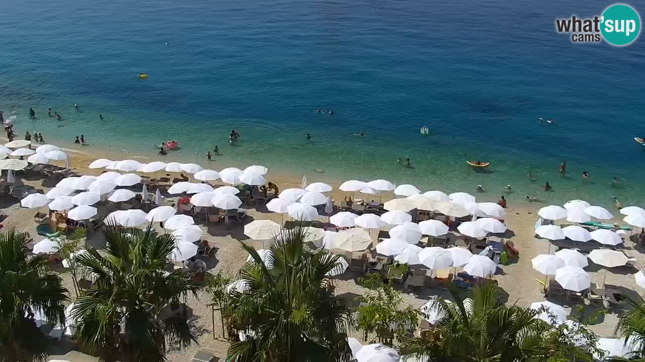 Live webcam Podgora beach – Dalmatia – Croatia