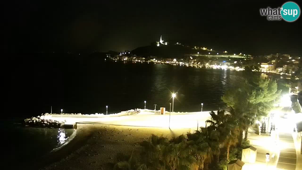 Live webcam Podgora beach – Dalmatia – Croatia