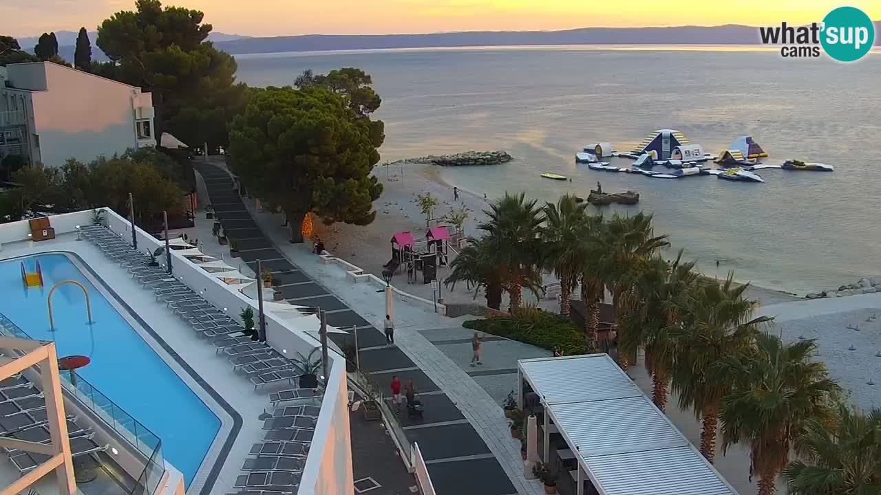 Live webcam Podgora beach – Dalmatia – Croatia