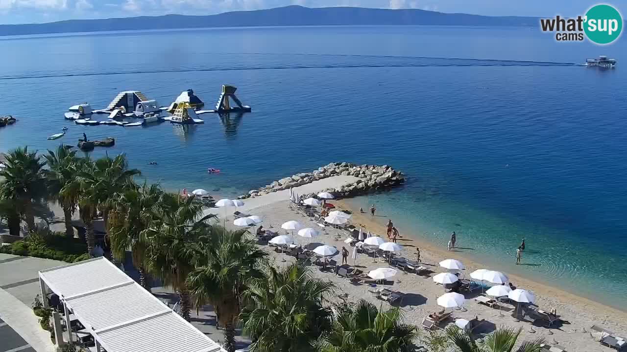 Live webcam Podgora beach – Dalmatia – Croatia