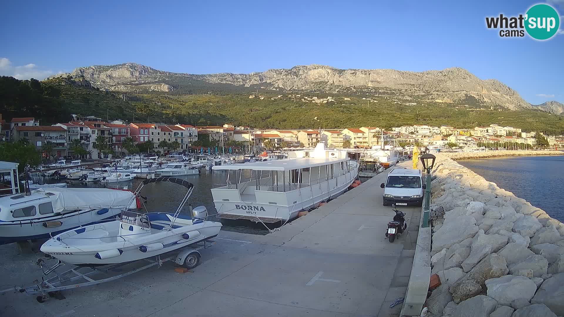 Spletna kamera Marina PODGORA – Očarljiva Dalmacija