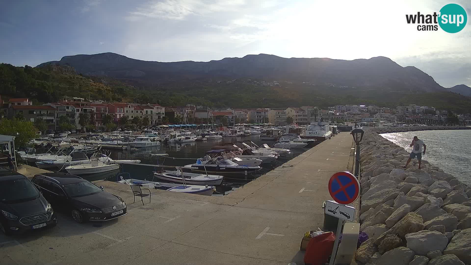 Cámara web de PODGORA Marina – Asombroso Dalmacia