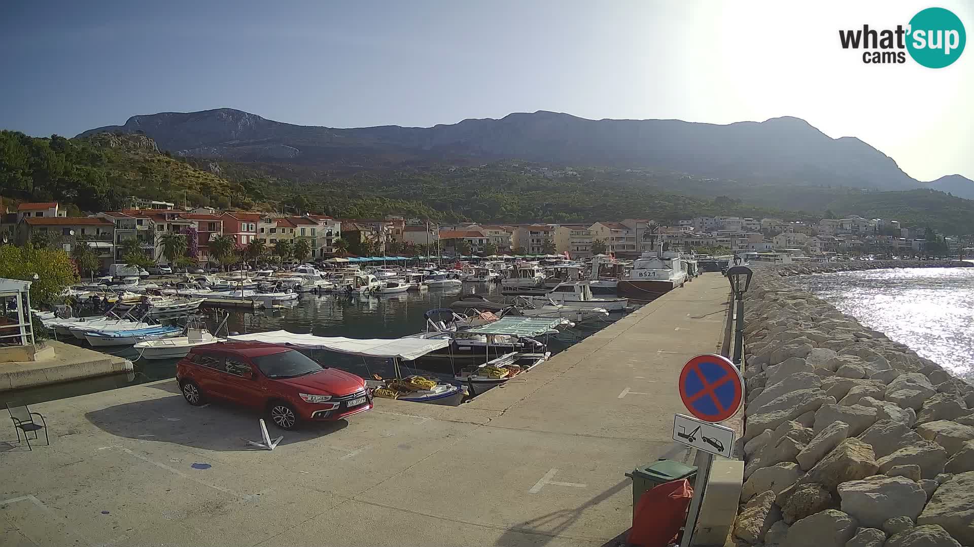 PODGORA Live Webcam Marina – Incroyable Dalmatie