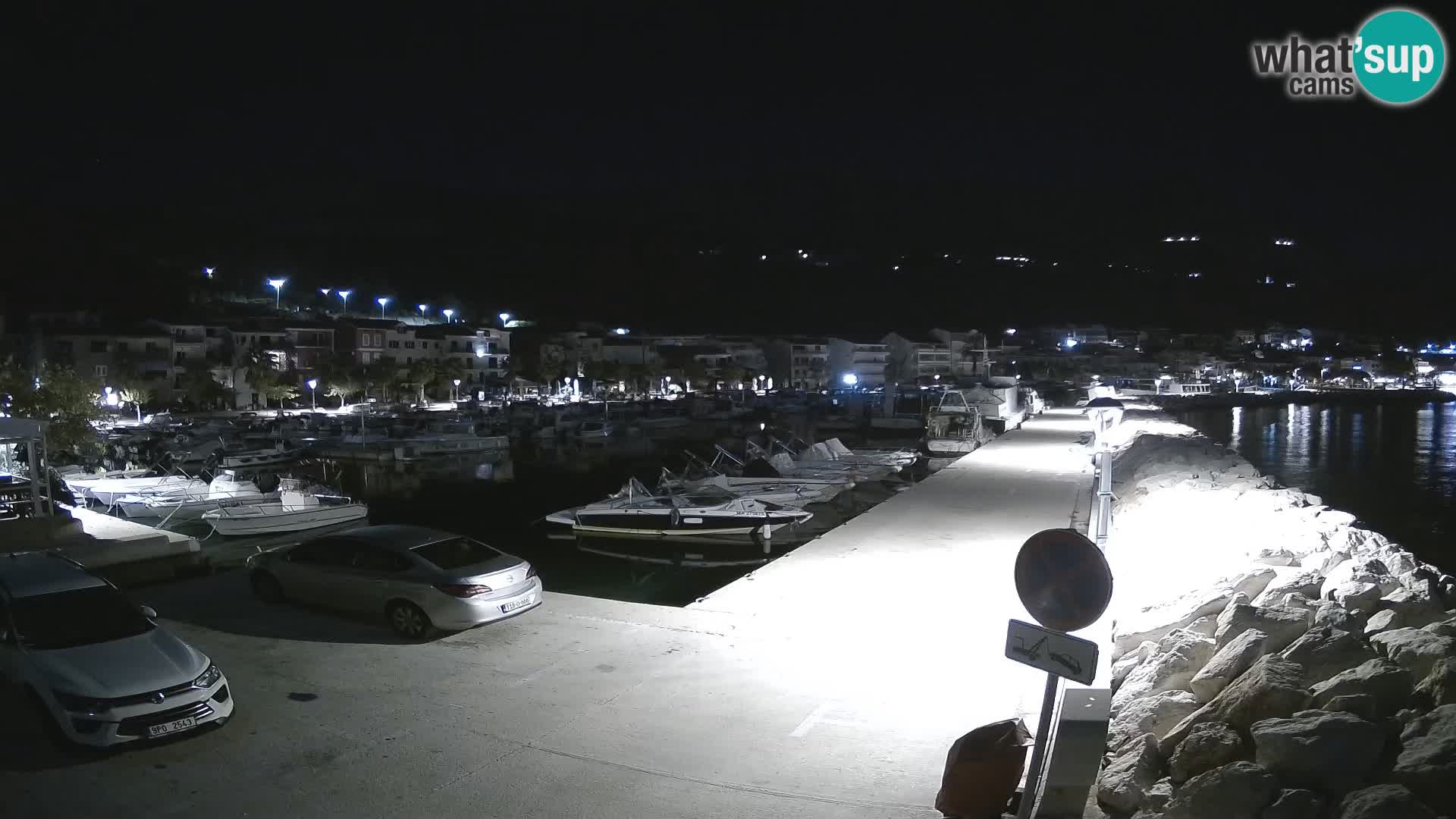 Cámara web de PODGORA Marina – Asombroso Dalmacia