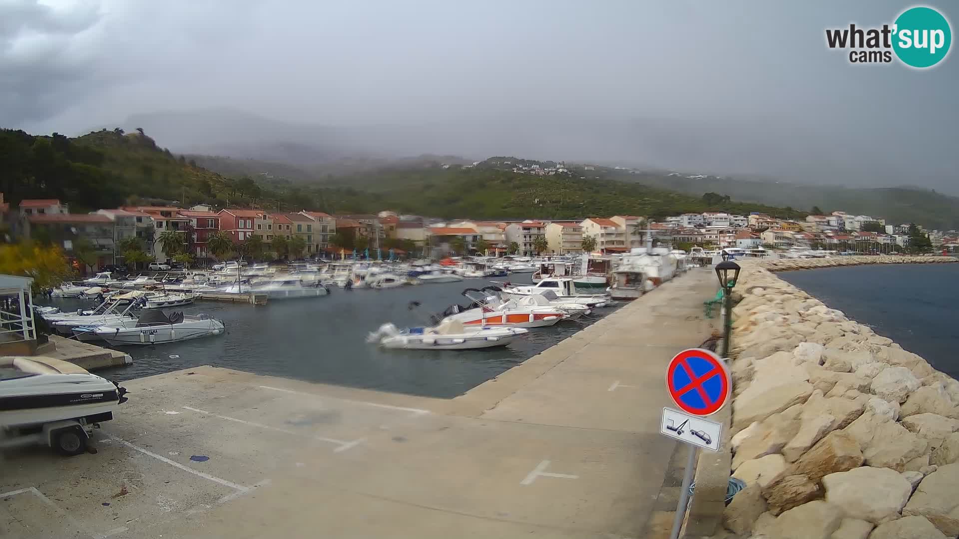 Cámara web de PODGORA Marina – Asombroso Dalmacia