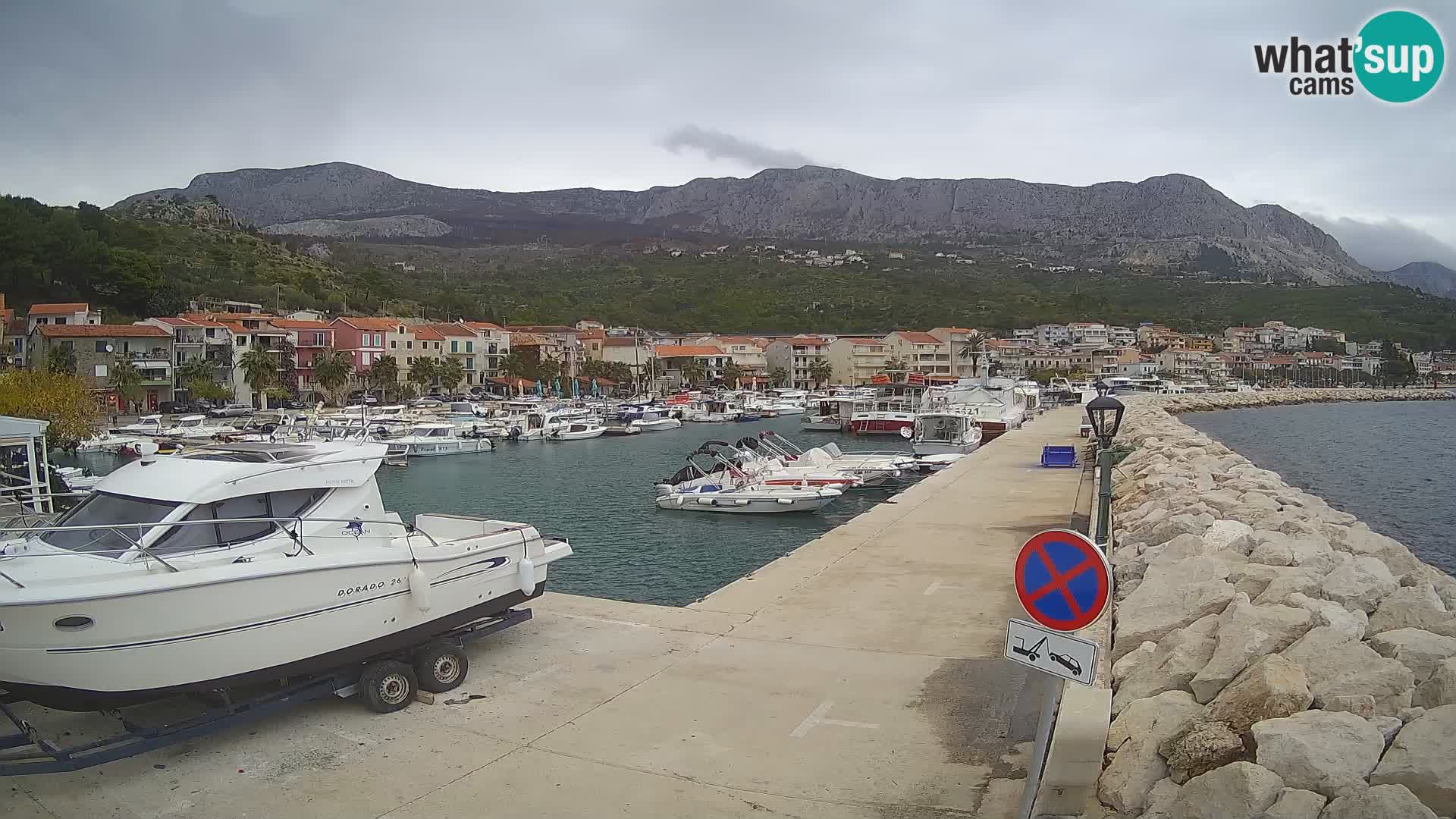 PODGORA Live Webcam Marina – Incroyable Dalmatie