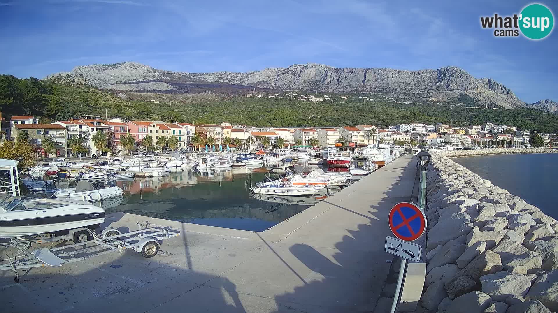 Webcam Marina di PODGORA – l’incredibile Dalmazia