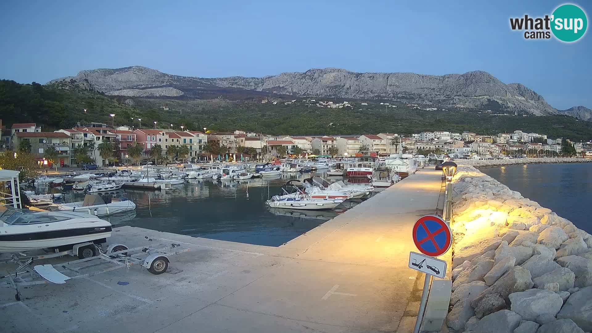 Webcam Marina di PODGORA – l’incredibile Dalmazia