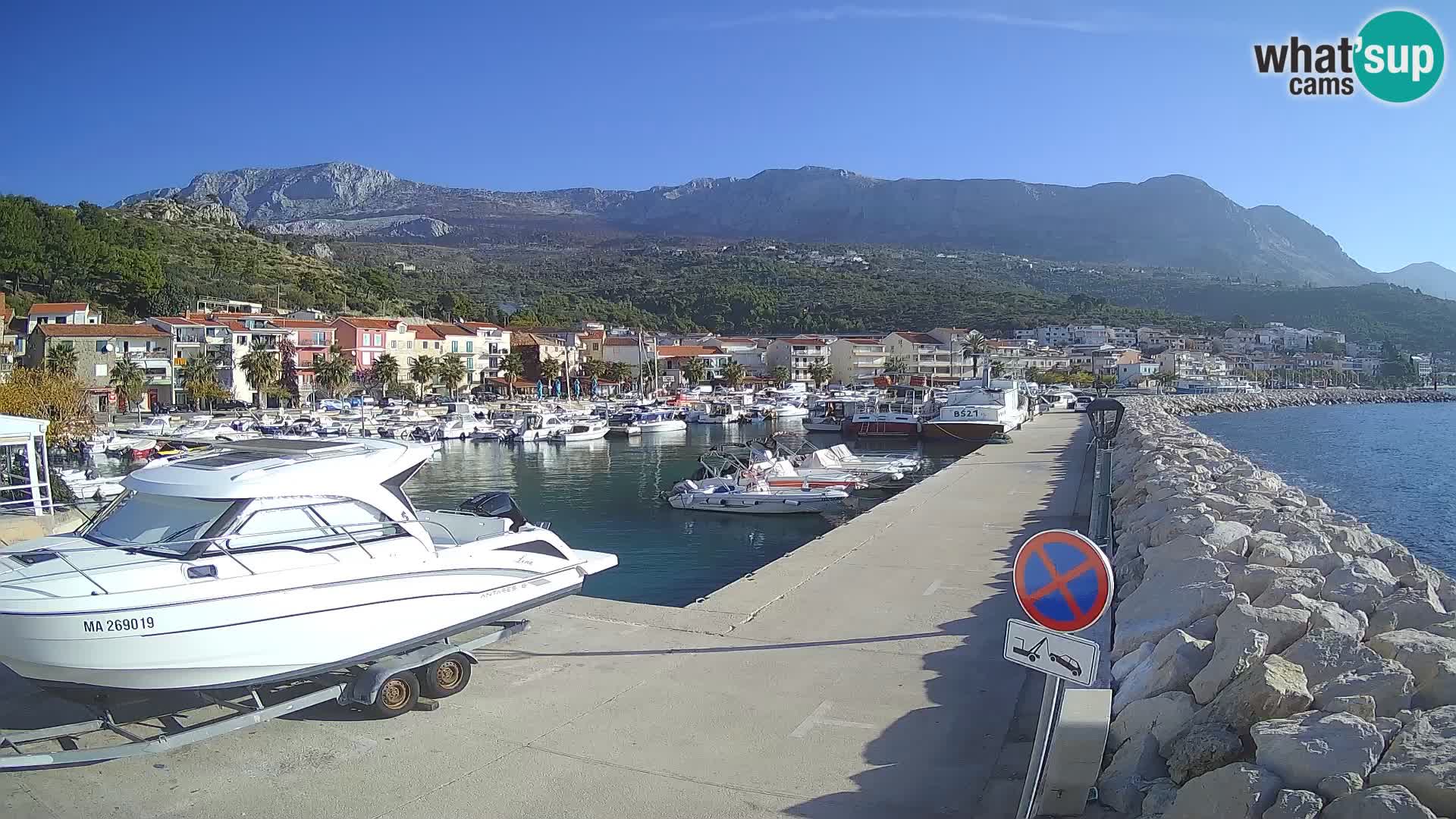 Webcam Marina di PODGORA – l’incredibile Dalmazia