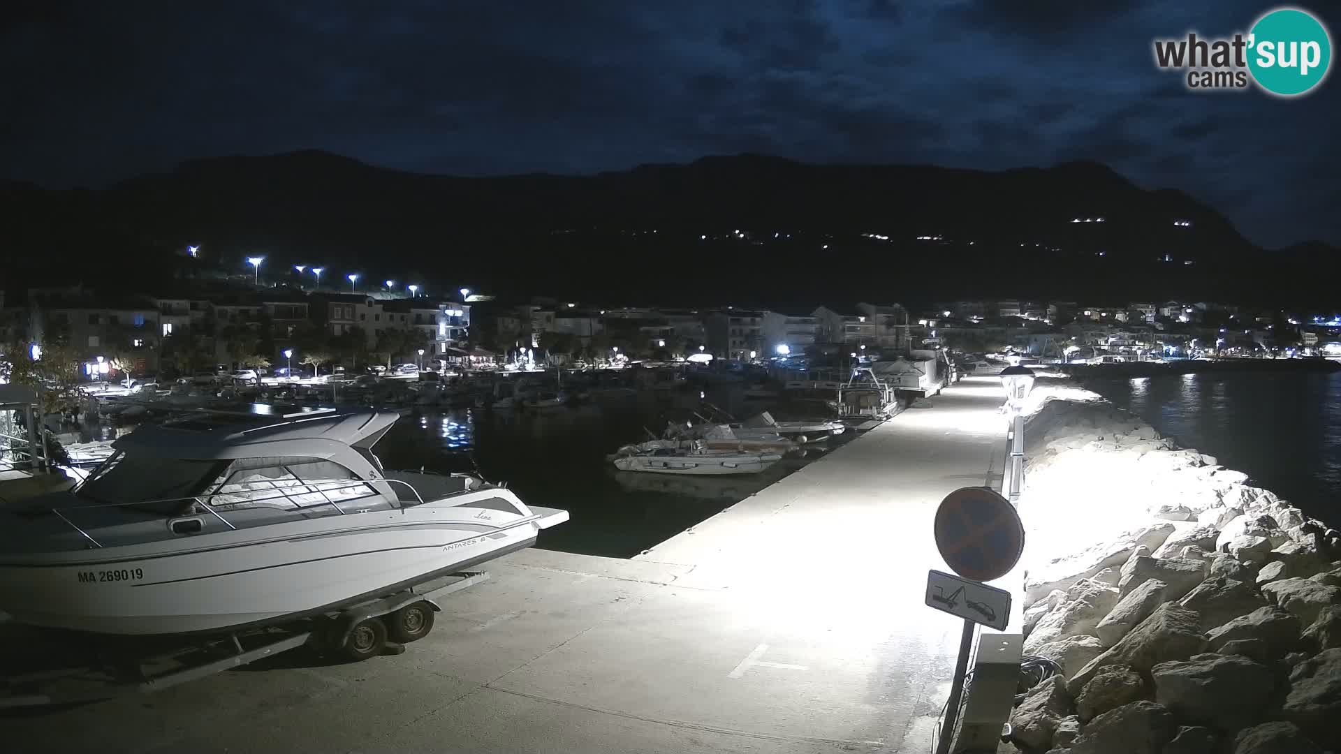 Cámara web de PODGORA Marina – Asombroso Dalmacia