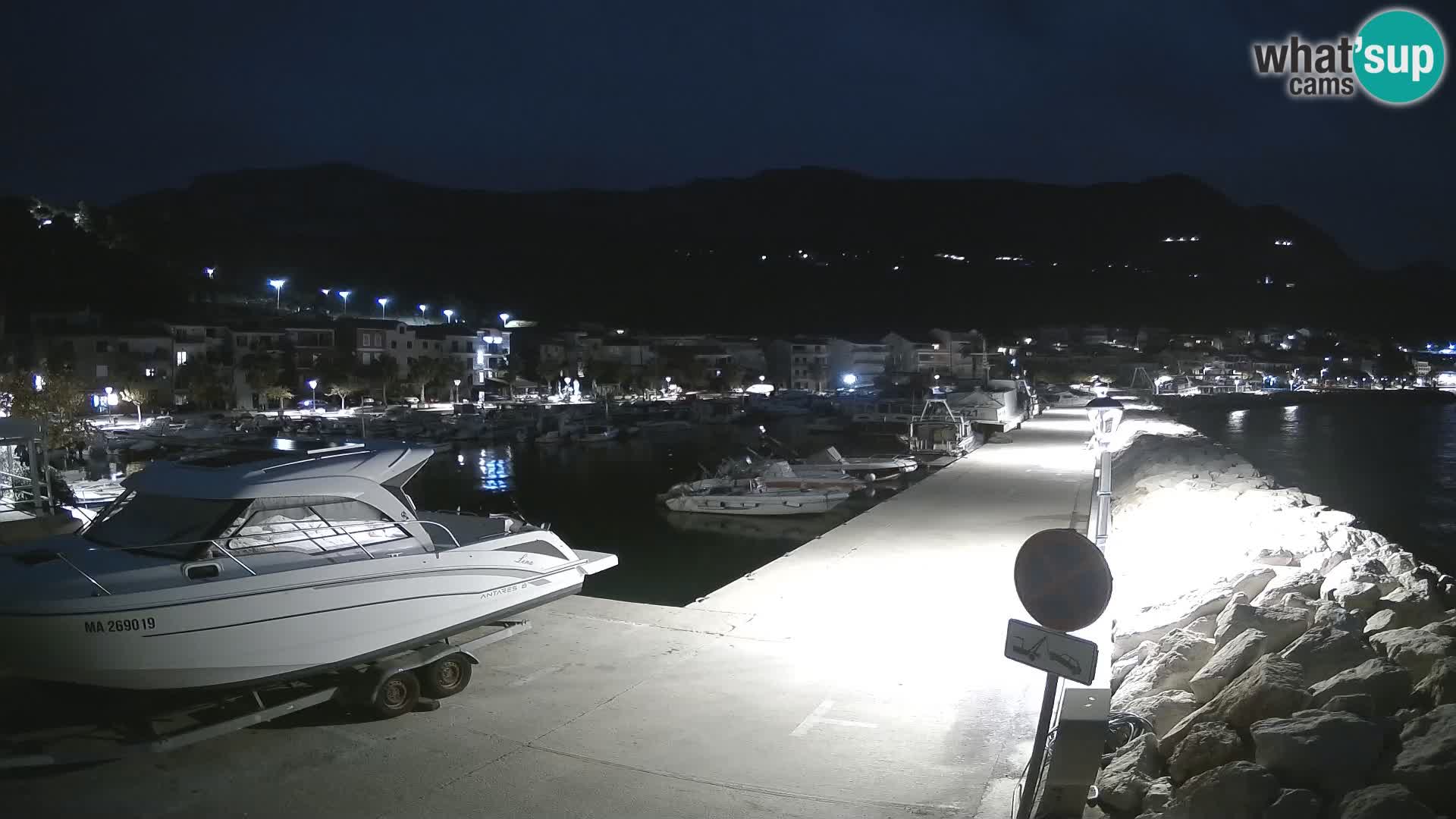 Cámara web de PODGORA Marina – Asombroso Dalmacia