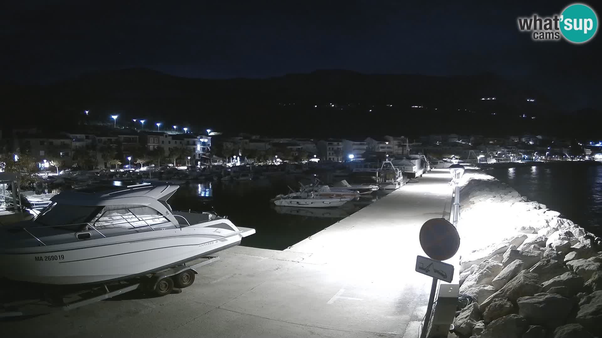 Cámara web de PODGORA Marina – Asombroso Dalmacia