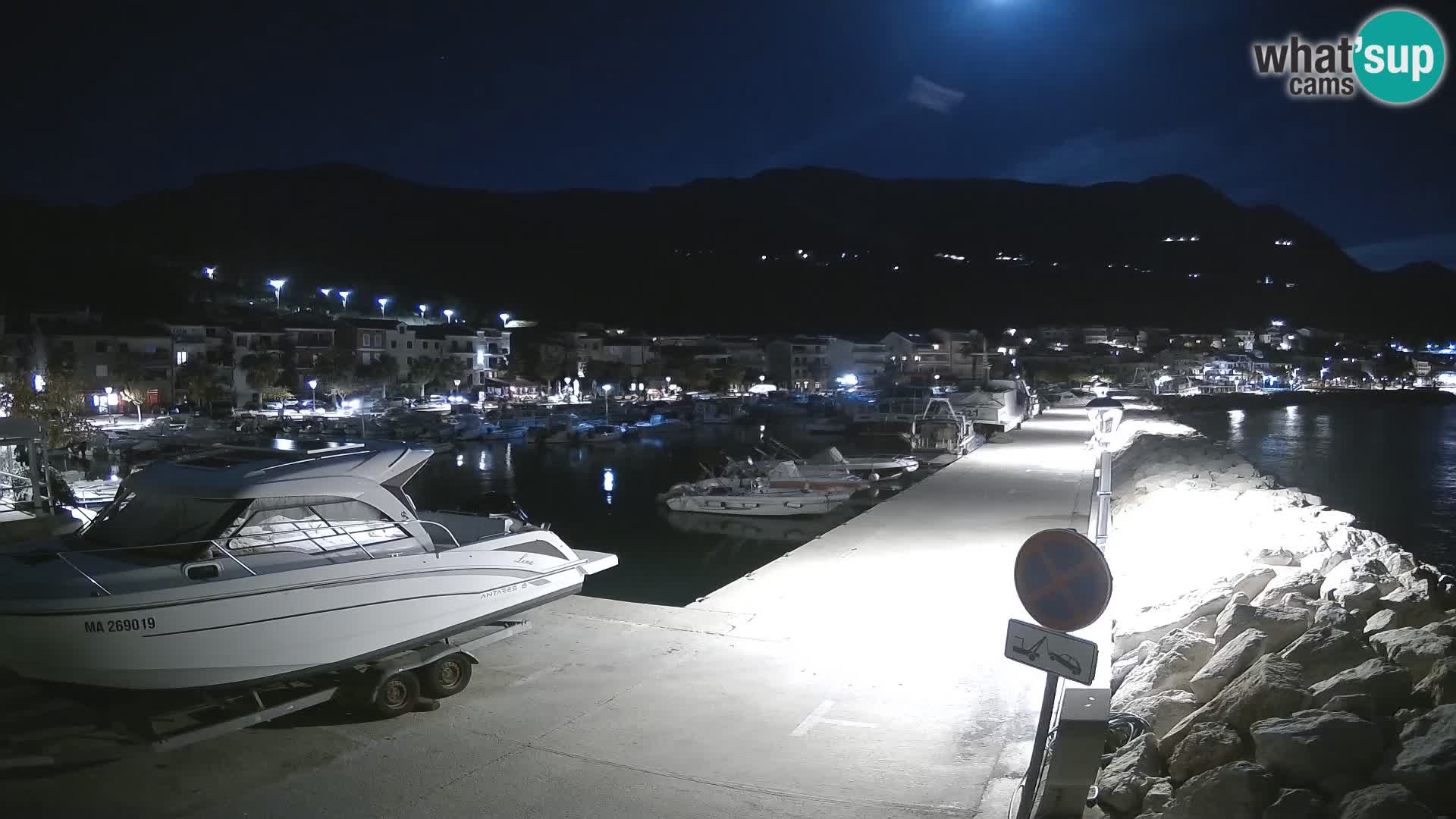 Cámara web de PODGORA Marina – Asombroso Dalmacia