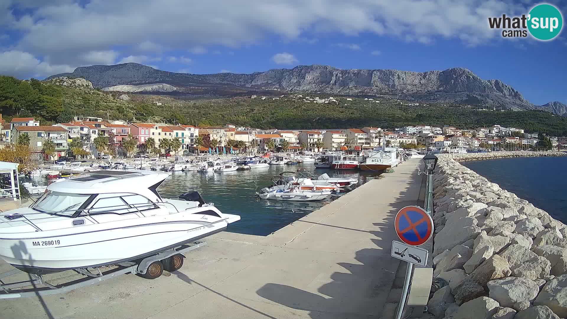 Spletna kamera Marina PODGORA – Očarljiva Dalmacija