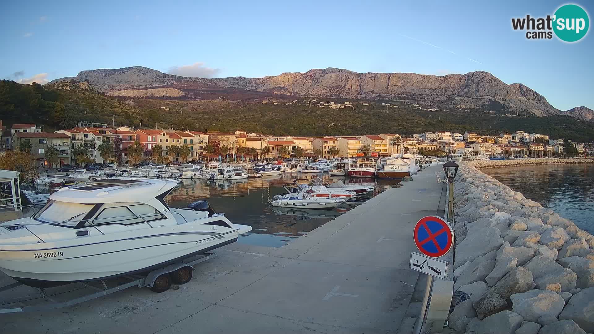 Spletna kamera Marina PODGORA – Očarljiva Dalmacija