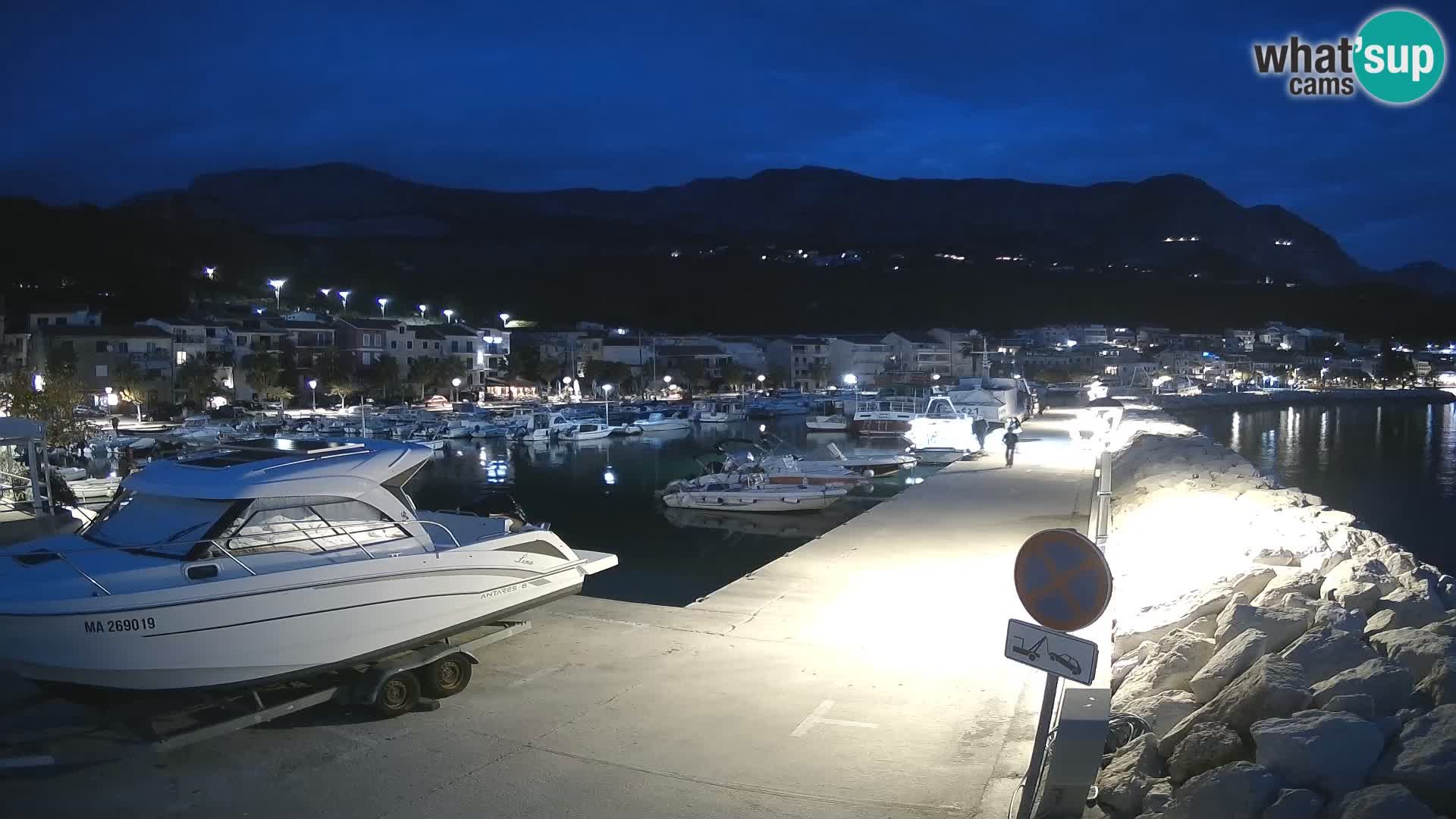 PODGORA Live Webcam Marina – Incroyable Dalmatie