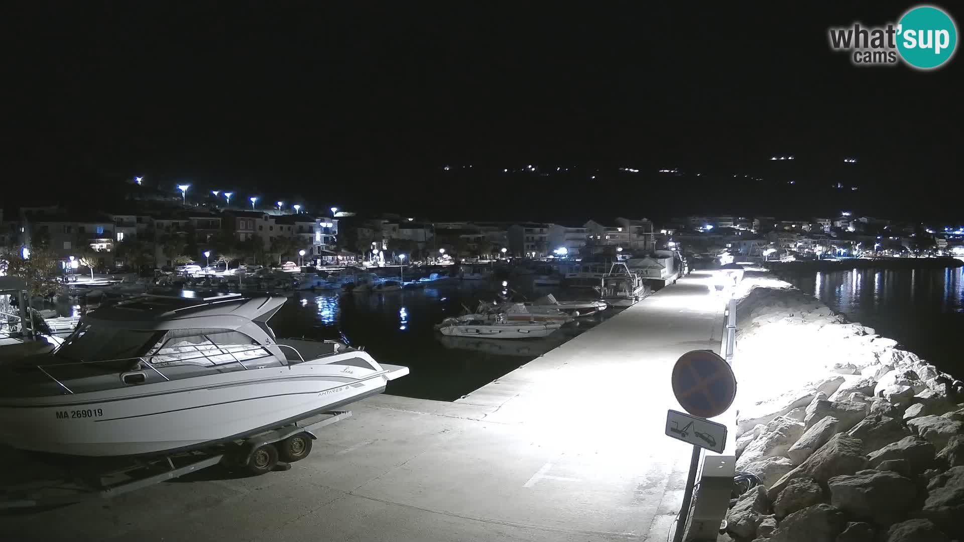 PODGORA Live Webcam Marina – Incroyable Dalmatie