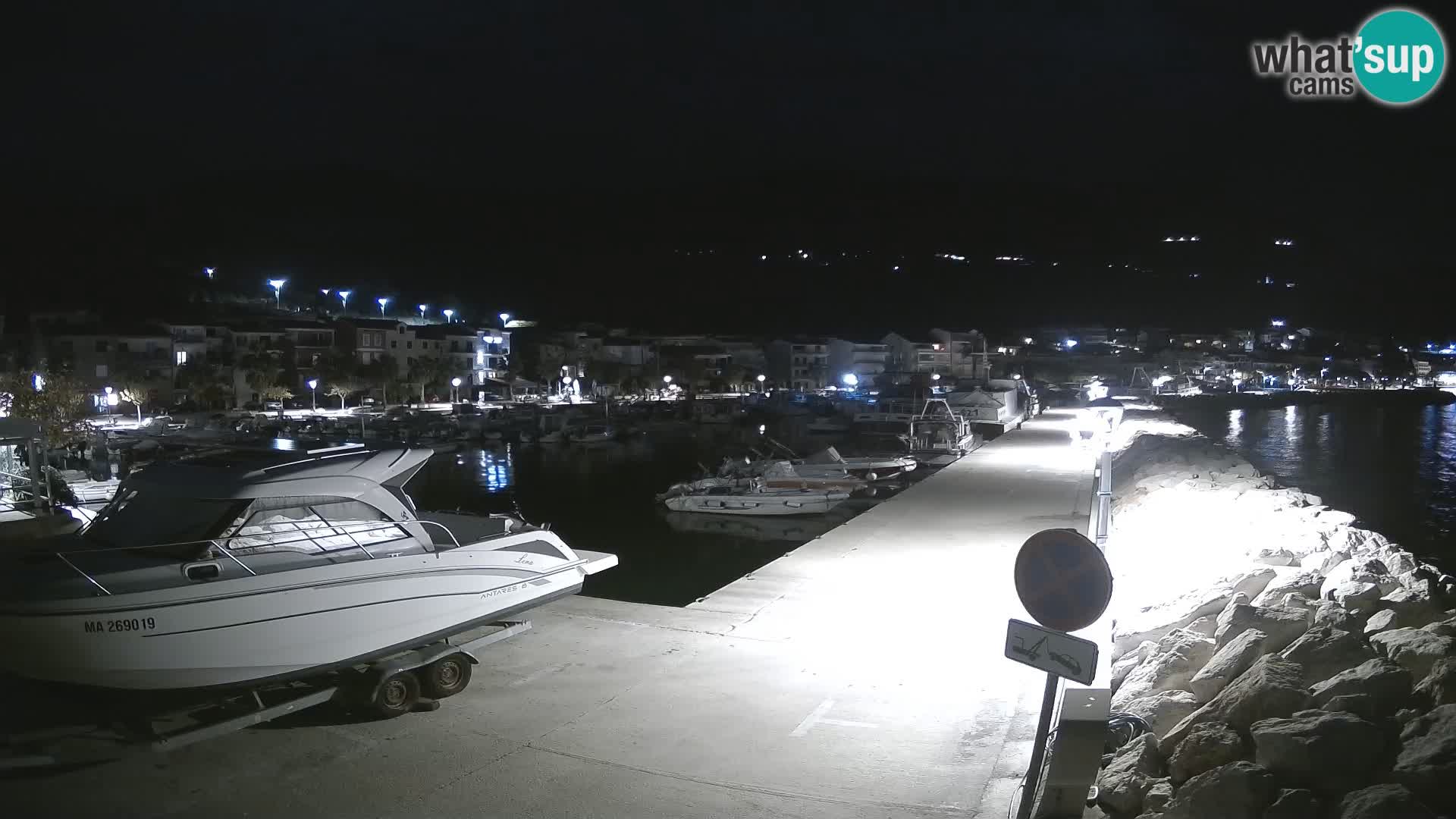 PODGORA Live Webcam Marina – Incroyable Dalmatie