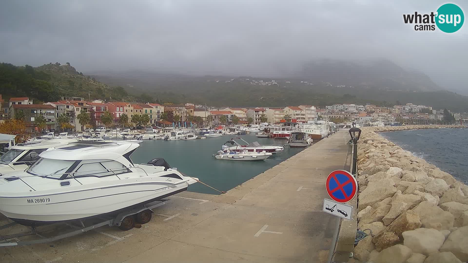 Cámara web de PODGORA Marina – Asombroso Dalmacia