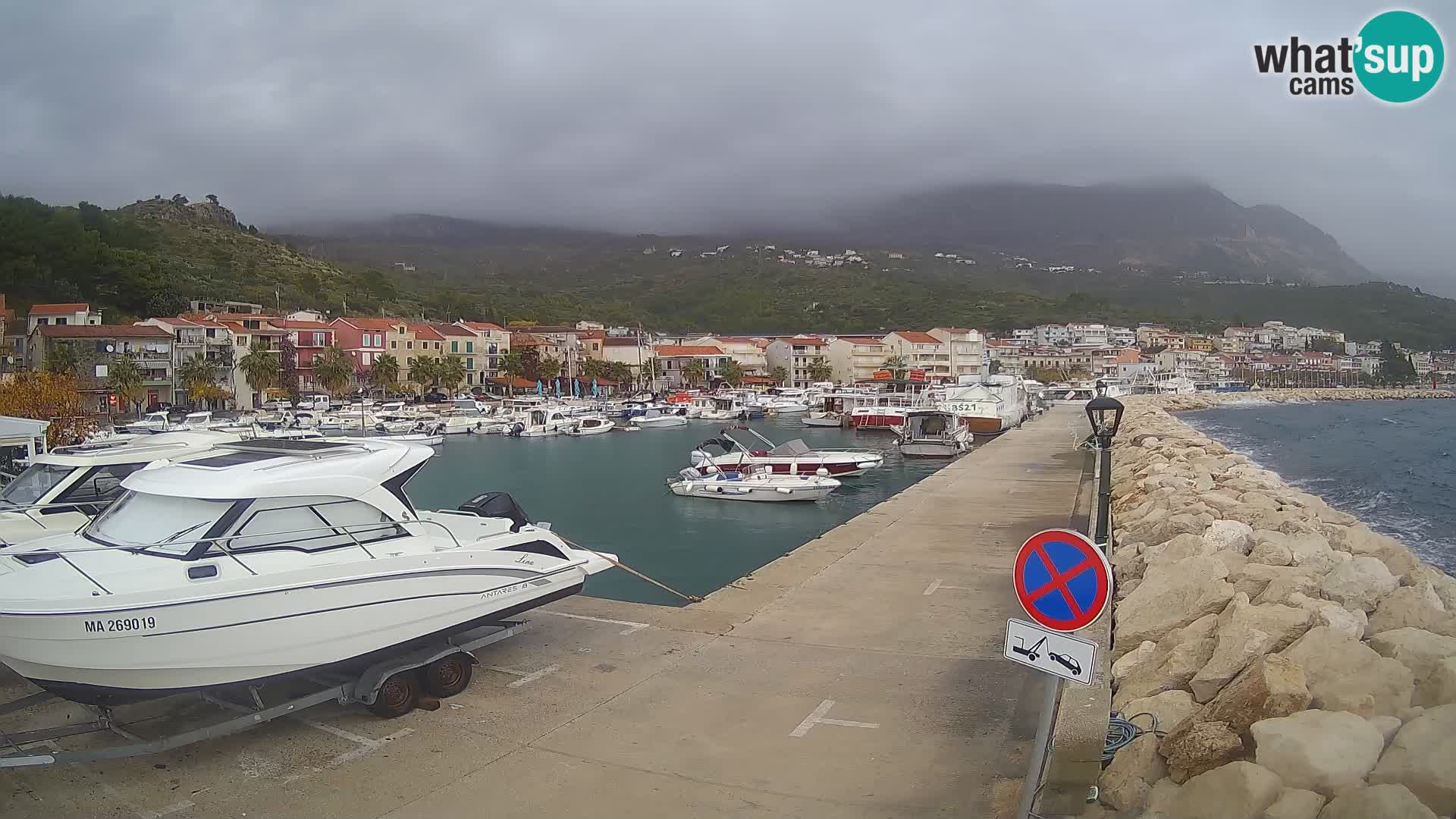 Cámara web de PODGORA Marina – Asombroso Dalmacia