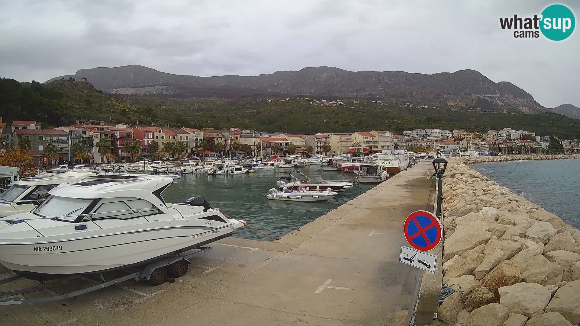 Spletna kamera Marina PODGORA – Očarljiva Dalmacija