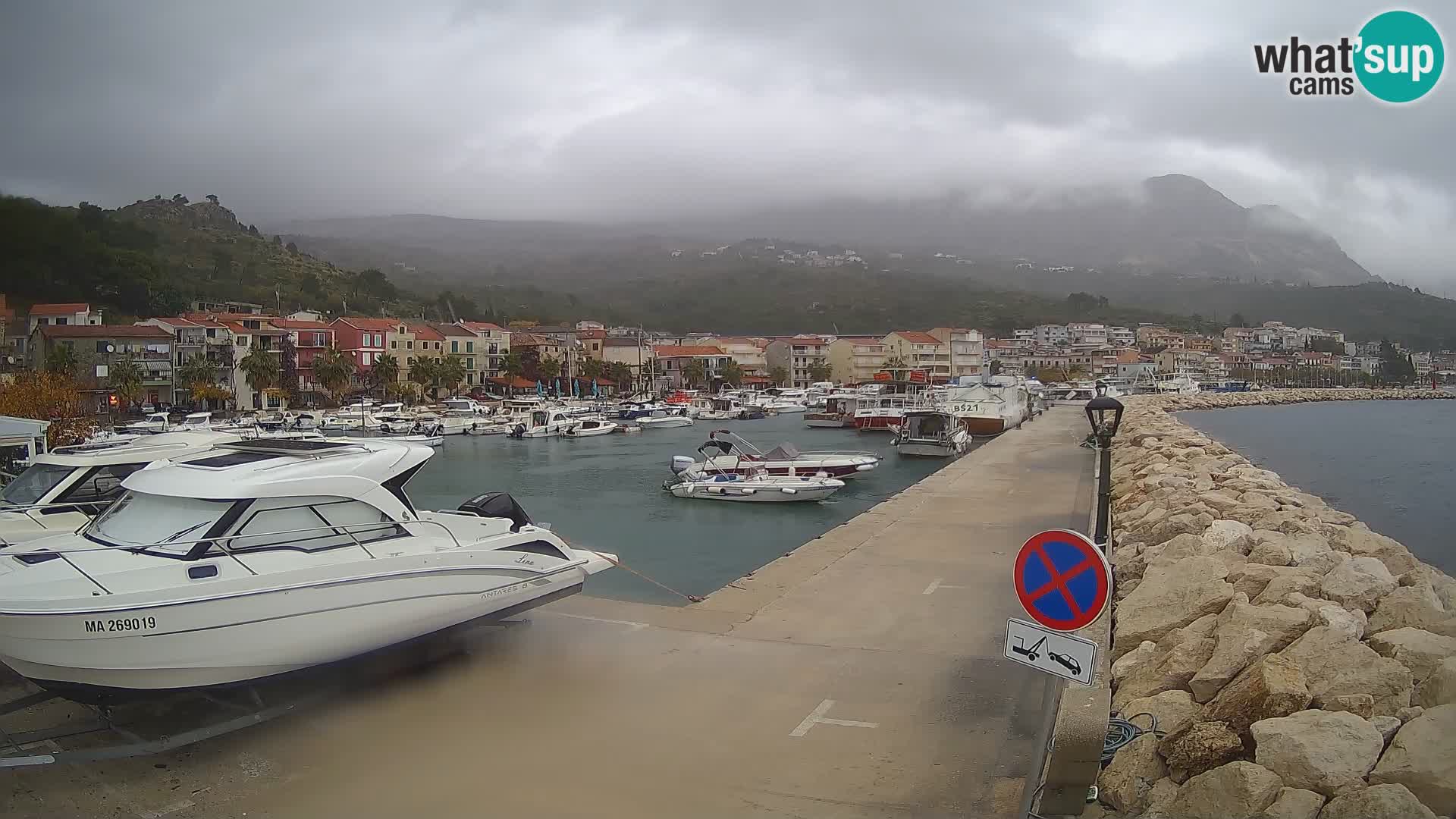 Cámara web de PODGORA Marina – Asombroso Dalmacia