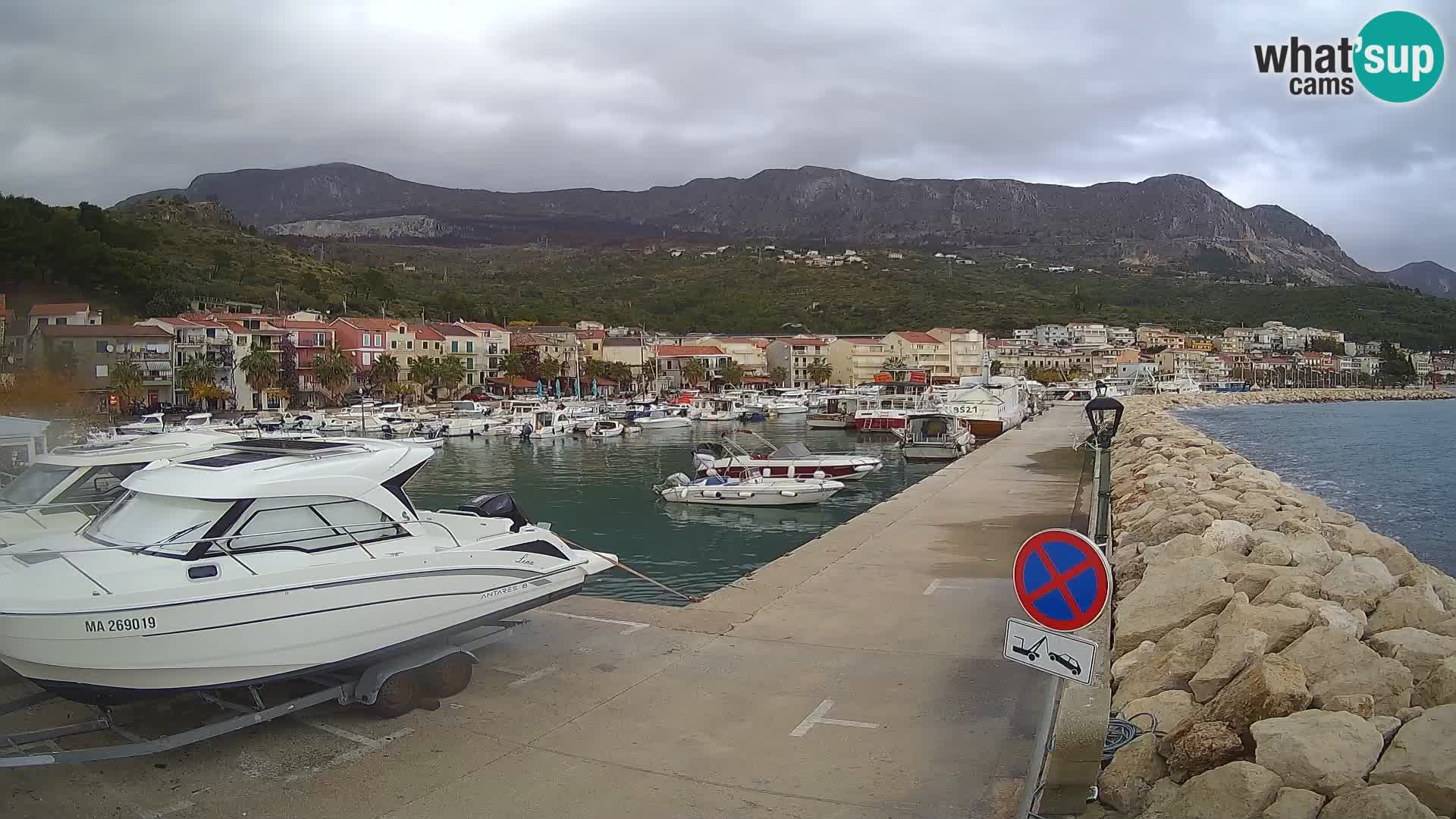 Spletna kamera Marina PODGORA – Očarljiva Dalmacija