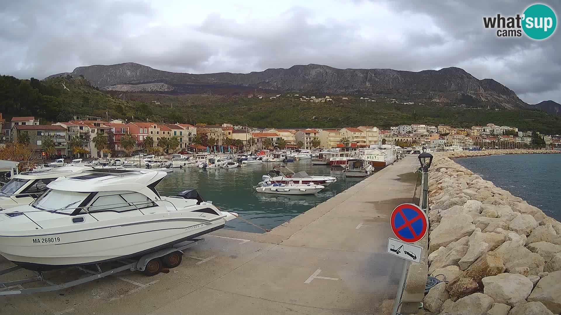 Cámara web de PODGORA Marina – Asombroso Dalmacia